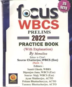 Focus Wbcs Prelims 2022 Practice Book By Debasmita Saha (Monalisa)  (Paperback, DEBASMITA SAHA (MONALISA))